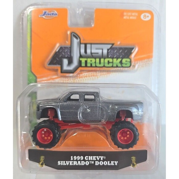 Jada Toys Just Trucks 1999 Chevy Silverado Dooley 1:24 Diecast Pickup Truck - Picture 1 of 1